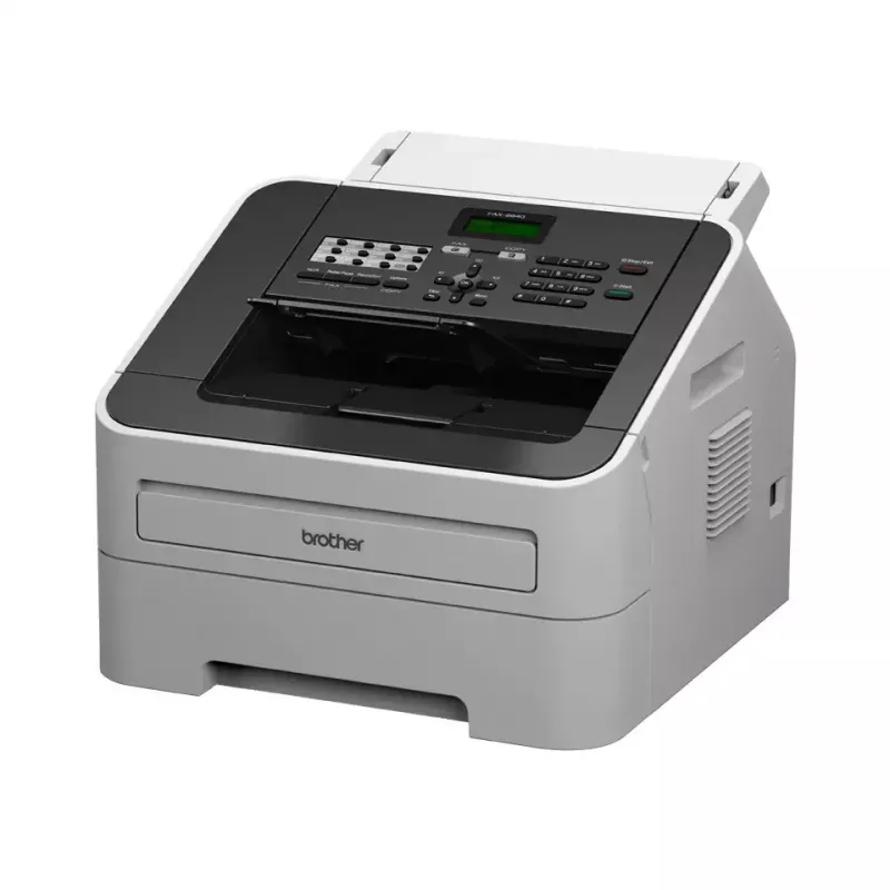 Brother FAX-2840 faksimilinis aparatas Lazerinis 33,6 Kbit/s A4 Juoda, Pilka