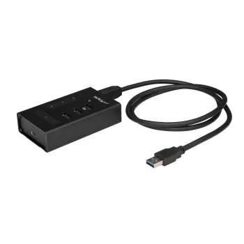 StarTech.com 4 prievadų USB 3.0 šakotuvas – USB Type-A į 1x USB-C ir 3x USB-A – komercinis metalinis USB šakotuvas – SuperSpeed 5Gbps USB 3.1/3.2 Gen 1 – su maitinimu – BC 1.2 greitas įkrovimas – montuojamas / tvirtas~4 prievadų USB 3.0 šakotuvas – USB Type-A į 1x USB-C ir 3x USB-A – komercinis metalinis USB šakotuvas – SuperSpeed USB 3.2 Gen 1 (5Gbps) – su maitinimu – BC 1.2 greitas įkrovimas –…