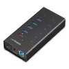 StarTech.com 7 prievadų USB C koncentratorius – USB Type-C į 2x USB-C/5x USB-A – komercinis metalinis USB 3.0 koncentratorius – SuperSpeed USB 3.2 Gen 1 (5 Gbps) – maitinamas iš tinklo – BC 1.2 greitasis įkrovimas – tvirtinamas / patvarus