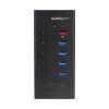 StarTech.com 7 prievadų USB C koncentratorius – USB Type-C į 2x USB-C/5x USB-A – komercinis metalinis USB 3.0 koncentratorius – SuperSpeed USB 3.2 Gen 1 (5 Gbps) – maitinamas iš tinklo – BC 1.2 greitasis įkrovimas – tvirtinamas / patvarus