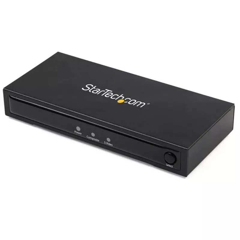 StarTech.com S-Video arba Composite į HDMI keitiklis su garsu - 720p - NTSC ir PAL