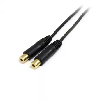 StarTech.com 6 colių stereo skirstytuvo laidas - 3,5 mm kištukas į 2x 3,5 mm lizdus