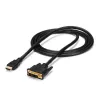 StarTech.com 6 ft HDMI į DVI-D kabelis - M/M, 1,8 m, HDMI, DVI-D, Vyriška, Vyriška, Tiesus