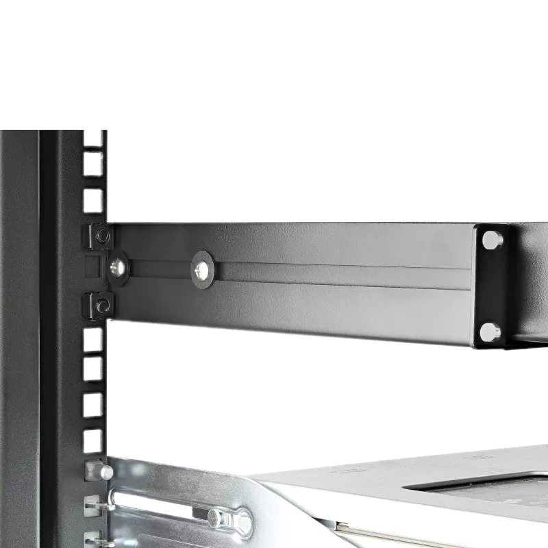 StarTech.com 1U 19 col. serverio stovo bėgeliai - 24-36 col. reguliuojamo gylio - universalūs 4 stulpų stovo montavimo bėgeliai - tinklo įrangos/serverio/UPS montavimo bėgelių rinkinys HPE ProLiant Dell PowerEdge