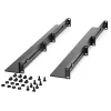 StarTech.com 1U 19 col. serverio stovo bėgeliai - 24-36 col. reguliuojamo gylio - universalūs 4 stulpų stovo montavimo bėgeliai - tinklo įrangos/serverio/UPS montavimo bėgelių rinkinys HPE ProLiant Dell PowerEdge