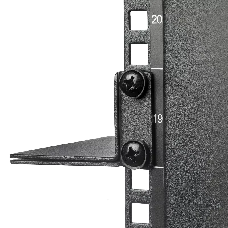 StarTech.com 1U 19 col. serverio stovo bėgeliai - 24-36 col. reguliuojamo gylio - universalūs 4 stulpų stovo montavimo bėgeliai - tinklo įrangos/serverio/UPS montavimo bėgelių rinkinys HPE ProLiant Dell PowerEdge