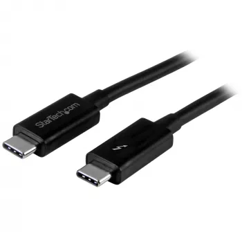 StarTech.com 1 m Thunderbolt 3 (20 Gbps) USB-C kabelis – suderinamas su Thunderbolt, USB ir DisplayPort