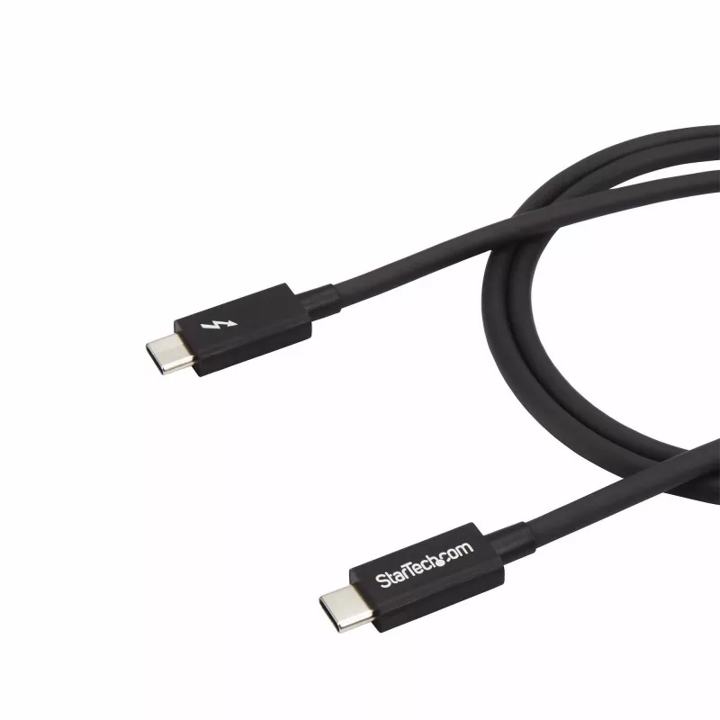 StarTech.com 1 m Thunderbolt 3 (20 Gbps) USB-C kabelis – suderinamas su Thunderbolt, USB ir DisplayPort