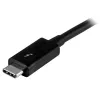 StarTech.com 1 m Thunderbolt 3 (20 Gbps) USB-C kabelis – suderinamas su Thunderbolt, USB ir DisplayPort