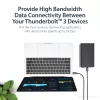 StarTech.com 1 m Thunderbolt 3 (20 Gbps) USB-C kabelis – suderinamas su Thunderbolt, USB ir DisplayPort