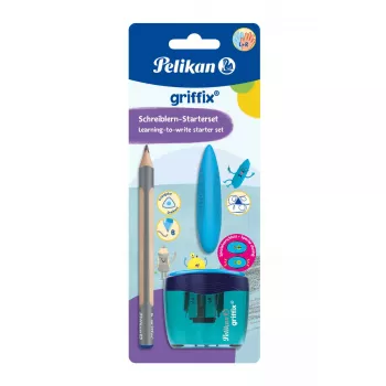 Pieštukas Pelikan griffix rinkinys B trikampis pilkas 3.5 mm 140 mm