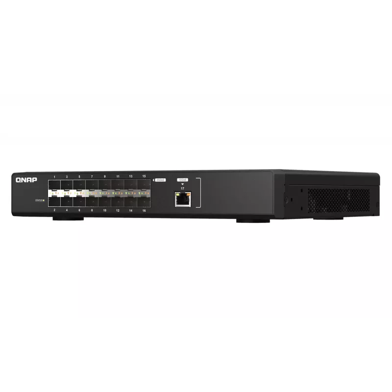 QNAP QSW-M5216-1T tinklo komutatorius Valdomas L2 Juodas