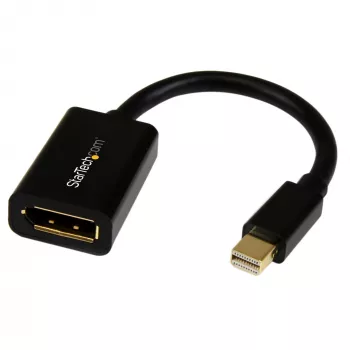 StarTech.com Mini DisplayPort į DisplayPort adapteris - 4K x 2K UHD vaizdo - Mini DP į DP keitiklis - Mini DisplayPort į DisplayPort 1.2 adapteris - mDP PC/kompiuteris prie DP monitoriaus/ekrano