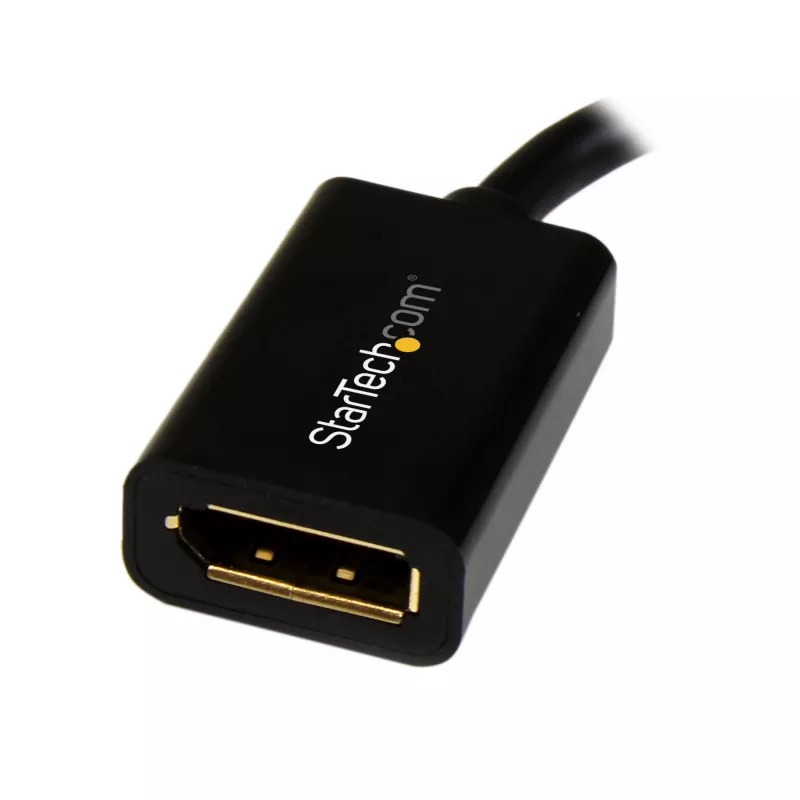 StarTech.com Mini DisplayPort į DisplayPort adapteris - 4K x 2K UHD vaizdo - Mini DP į DP keitiklis - Mini DisplayPort į DisplayPort 1.2 adapteris - mDP PC/kompiuteris prie DP monitoriaus/ekrano