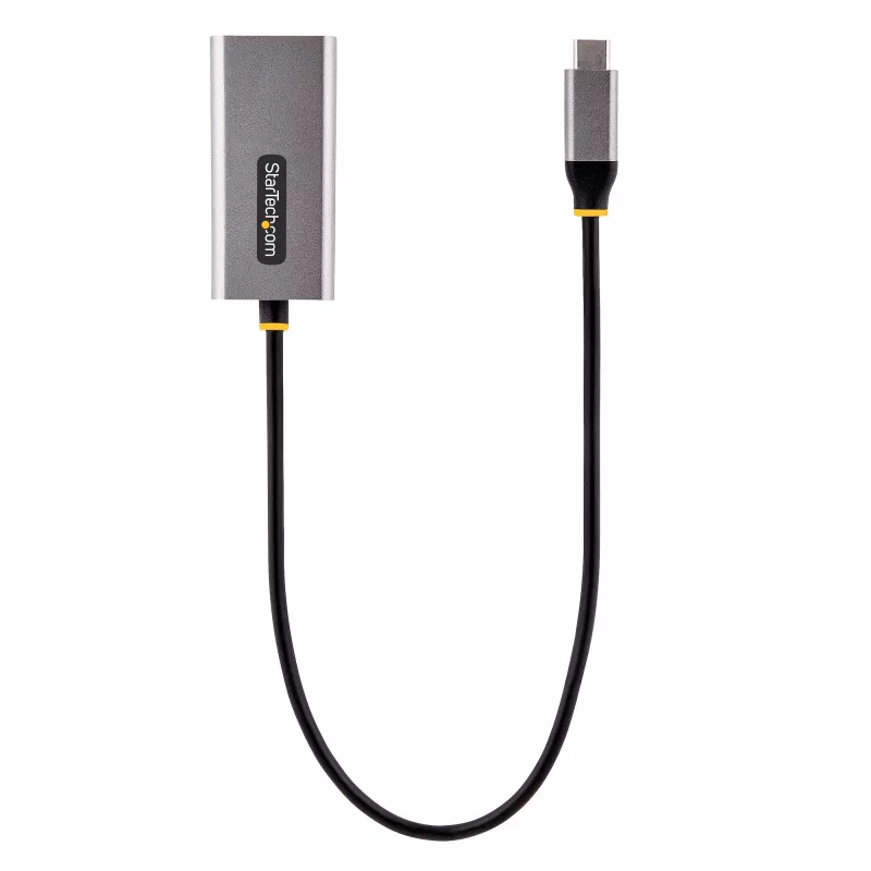 „StarTech.com“ USB-C į eterneto adapteris, USB 3.0 į Gigabit eterneto tinklo adapteris – 10/100/1000 Mb/s, USB-C į RJ45 eterneto adapteris (GbE), 12 colių pritvirtintas kabelis, diegimas be tvarkyklių