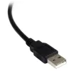 StarTech.com 8,3 pėdų (2,5 m) 1 prievado FTDI USB į nuoseklųjį RS232 adapterio kabelis su optine izoliacija, USB į RS232 adapteris – TAA