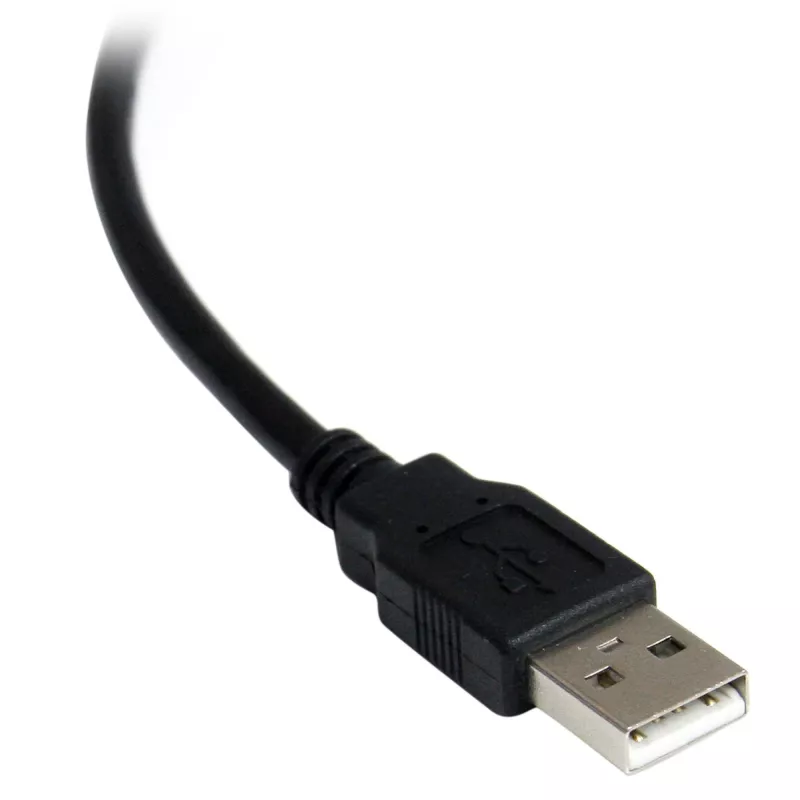 StarTech.com 8,3 pėdų (2,5 m) 1 prievado FTDI USB į nuoseklųjį RS232 adapterio kabelis su optine izoliacija, USB į RS232 adapteris – TAA
