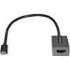 StarTech.com Mini DisplayPort į HDMI adapteris - mDP į HDMI adapterio raktas - 1080p - Mini DisplayPort 1.2 į HDMI monitorių/ekraną - Mini DP į HDMI vaizdo keitiklis - 12 colių ilgio prijungtas kabelis - Atnaujinta MDP2HDMI versija