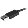 StarTech.com 4 prievadų nešiojamasis USB 2.0 šakotuvas su integruotu kabeliu
