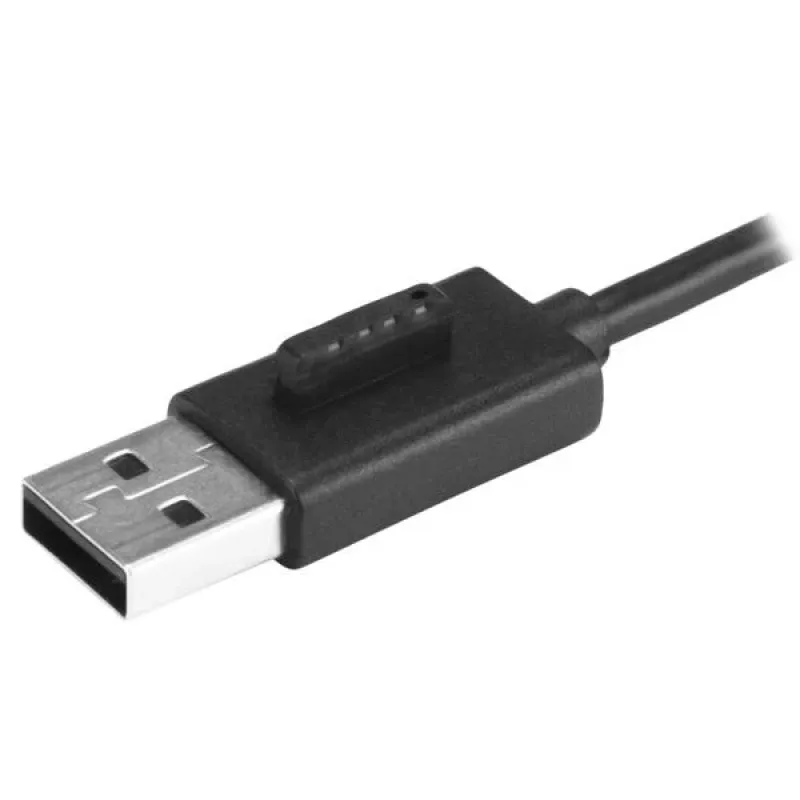 StarTech.com 4 prievadų nešiojamasis USB 2.0 šakotuvas su integruotu kabeliu