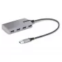 StarTech.com 4 prievadų USB šakotuvas - USB 3.0 5Gbps, maitinamas iš magistralės, USB-A į 4x USB-A šakotuvas su pasirinktinu papildomu maitinimo įvadu - nešiojamas staliniam / nešiojamam kompiuteriui USB šakotuvas, 30 cm laidas, USB plėtimo šakotuvas