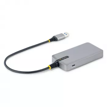 StarTech.com 4 prievadų USB šakotuvas - USB 3.0 5Gbps, maitinamas iš magistralės, USB-A į 4x USB-A šakotuvas su pasirinktinu papildomu maitinimo įvadu - nešiojamas staliniam / nešiojamam kompiuteriui USB šakotuvas, 30 cm laidas, USB plėtimo šakotuvas