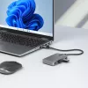 StarTech.com 4 prievadų USB šakotuvas - USB 3.0 5Gbps, maitinamas iš magistralės, USB-A į 4x USB-A šakotuvas su pasirinktinu papildomu maitinimo įvadu - nešiojamas staliniam / nešiojamam kompiuteriui USB šakotuvas, 30 cm laidas, USB plėtimo šakotuvas