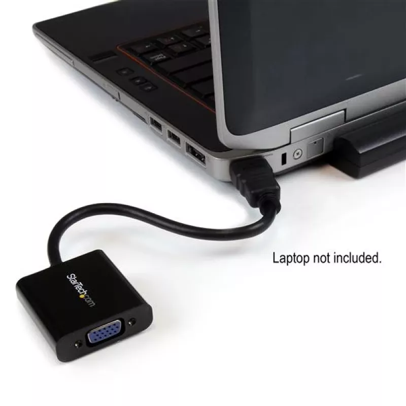 „StarTech.com“ HDMI į VGA adapterio keitiklis staliniam kompiuteriui / nešiojamam kompiuteriui / ultrabook'ui - 1920x1080