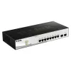 D-Link 10 prievadų gigabitinio valdomo išmaniojo komutatoriaus su 2 SFP prievadais