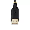 StarTech.com 3 m USB į nuoseklųjį adapterio kabelis, COM išsaugojimas, keičiami varžtai/veržlės, USB-A į DB9 RS232, FTDI IC, ESD apsauga, Windows/macOS/Linux