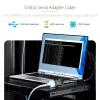 StarTech.com 3 m USB į nuoseklųjį adapterio kabelis, COM išsaugojimas, keičiami varžtai/veržlės, USB-A į DB9 RS232, FTDI IC, ESD apsauga, Windows/macOS/Linux