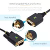 StarTech.com 3 m USB į nuoseklųjį adapterio kabelis, COM išsaugojimas, keičiami varžtai/veržlės, USB-A į DB9 RS232, FTDI IC, ESD apsauga, Windows/macOS/Linux