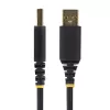 StarTech.com 1 m USB į nulinio modemo nuoseklųjį adapterį laidas, keičiami DB9 varžtai/veržlės, COM išlaikymas, USB-A į RS232, FTDI, 4 lygio ESD apsauga, Windows/macOS/ChromeOS/Linux – tvirta termoplastinio elastomero (TPE) konstrukcija