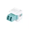 StarTech.com LC į LC adapteris, LC šviesolaidinis adapteris, LC/UPC keystone lizdas, dvipusis šviesolaidinis LC keystone adapteris pataisymo skydui