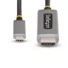 StarTech.com 10 pėdų (3 m) USB-C į HDMI adapterio kabelis, 8K 60Hz, 4K 144Hz, HDR10, USB Type-C į HDMI 2.1 vaizdo keitiklio kabelis, suderinamas su USB-C DP Alt Mode/USB4/Thunderbolt 3/4 – USB-C nešiojamas kompiuteris prie HDMI monitoriaus
