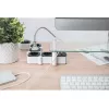 Maitinimo lizdų blokas Digitus Flexible 4 vietų su 2 USB prievadais ir jungikliu