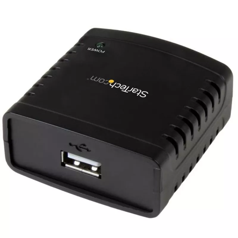 StarTech.com 10/100Mbps Ethernet į USB 2.0 tinklo LPR spausdinimo serveris