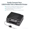 StarTech.com 10/100Mbps Ethernet į USB 2.0 tinklo LPR spausdinimo serveris