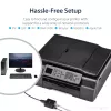 StarTech.com 10/100Mbps Ethernet į USB 2.0 tinklo LPR spausdinimo serveris