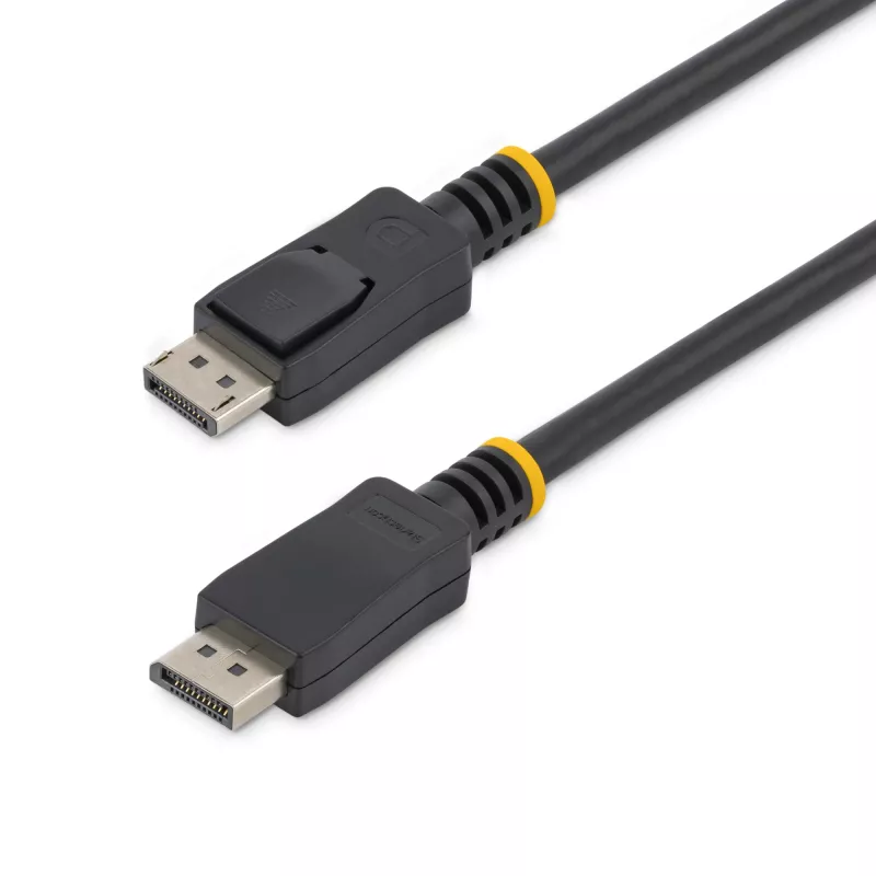 StarTech.com 7m (23ft) DisplayPort laidas – 2560 x 1440p – DisplayPort į DisplayPort laidas – DP į DP laidas monitoriui – DP vaizdo/ekrano laidas – užsifiksuojančios DP jungtys – HDCP ir DPCP