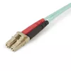 StarTech.com 1 m (3 pėd.) LC/UPC į LC/UPC OM4 daugiamodis šviesolaidinis kabelis, 50/125 µm LOMMF/VCSEL užtrauktuko pluoštas, 100G, maži įterpimo nuostoliai – LSZH šviesolaidinis jungiamasis kabelis