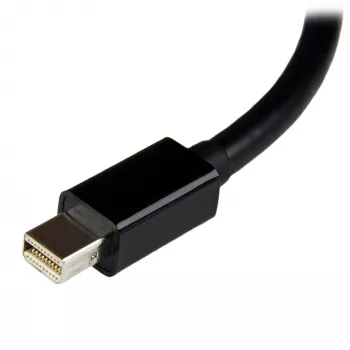 StarTech.com Mini DisplayPort į DVI adapteris – Mini DP į DVI-D keitiklis – 1080p vaizdas – mDP arba Thunderbolt 1/2 Mac/PC prie DVI monitoriaus – kompaktiškas mDP 1.2 į DVI viengrandis adapteris