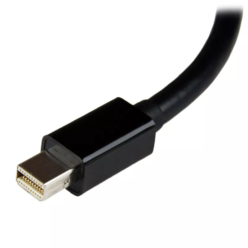 StarTech.com Mini DisplayPort į DVI adapteris – Mini DP į DVI-D keitiklis – 1080p vaizdas – mDP arba Thunderbolt 1/2 Mac/PC prie DVI monitoriaus – kompaktiškas mDP 1.2 į DVI viengrandis adapteris