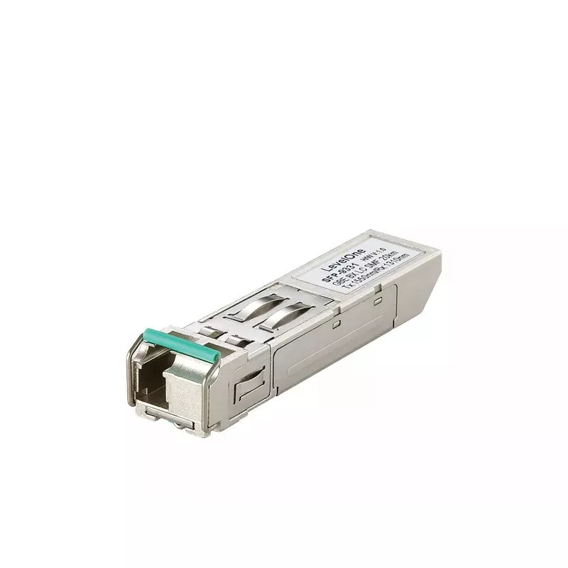 LevelOne 1,25 Gbps vienmodis BIDI SFP siųstuvas-imtuvas, 20 km, TX 1550 nm / RX 1310 nm