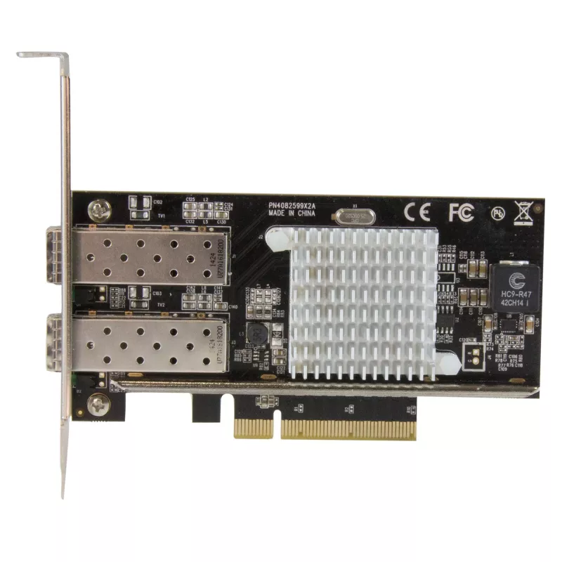 StarTech.com 2 prievadų 10G optinio tinklo plokštė su atvirais SFP+ lizdais – PCIe, Intel lustas