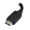 StarTech.com USB-C į HDMI 2.0 adapteris su maitinimo tiekimu – 4K 60Hz USB Type-C į HDMI vaizdo keitiklis – 60W PD pralaidinis įkrovimo prievadas – suderinamas su Thunderbolt 3 – juodas