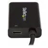 StarTech.com USB-C į HDMI 2.0 adapteris su maitinimo tiekimu – 4K 60Hz USB Type-C į HDMI vaizdo keitiklis – 60W PD pralaidinis įkrovimo prievadas – suderinamas su Thunderbolt 3 – juodas