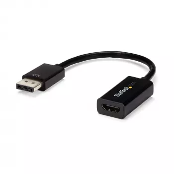 StarTech.com DisplayPort į HDMI adapteris - 4K 30Hz aktyvus DisplayPort į HDMI vaizdo keitiklis - DP į HDMI monitorių/TV/ekranų kabelio adapteris - Ultra HD DP 1.2 į HDMI 1.4 adapteris