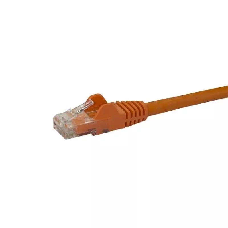 StarTech.com 2m CAT6 Ethernet kabelis - Oranžinė CAT 6 Gigabit Ethernet Wire -250MHz 100W PoE RJ45 UTP Network/Patch Cord Snagless w/Strain Relief Individually Tested