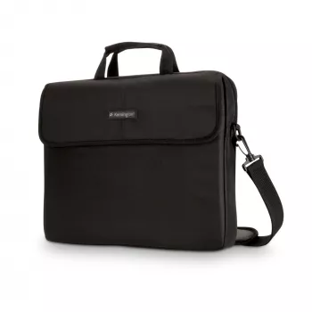 Kensington Simply Portable 15,6 col. nešiojamojo kompiuterio įmautė – juoda, Įmautė, 39,6 cm (15,6 col.), Petnešėlė, 420 g